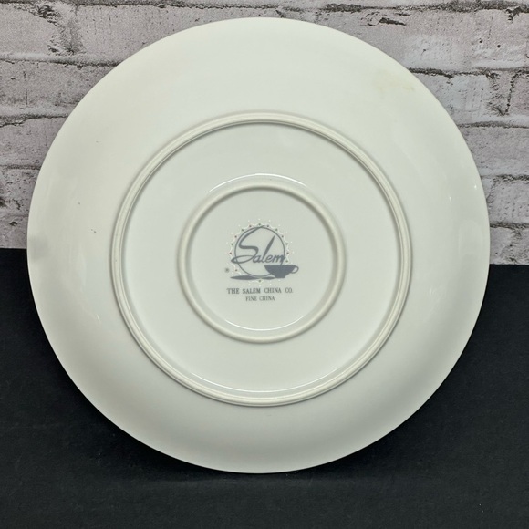 Salem China Spring Blossom Open Gravy Boat with Attached Bottom - Picture 7 of 8